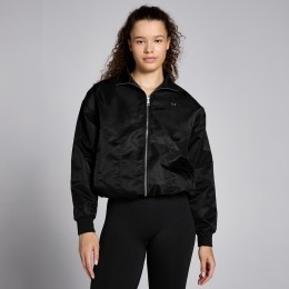 MPLifestylebomberjackvannylonvoordames-Zwart-XXL