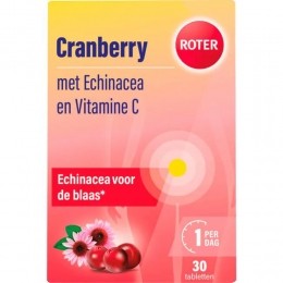 GratisVerzending4xRoterCranberryVitamineCenEchinacea30tabletten