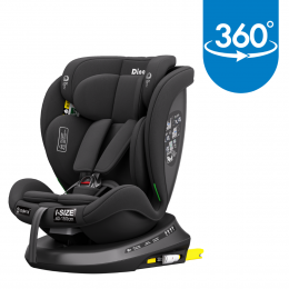 DingAidenBlack40-150cm360i-SizeAutostoel