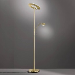 FISCHERHONSELLEDvloerlampDentmessingkleurig180cmCCT2-lamps