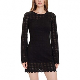KorteJurkGuessLsFlaredBridgetteMiniDress