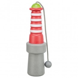 TRIXIEHondenwaterspeelgoedVuurtorenaantouwrood-wit