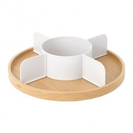 UmbraLazySusanDraaibareOrganizer-WitNaturel