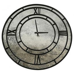 KlokDjayZwartGlasenmetaal