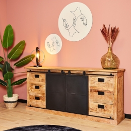 IndustrieeldressoirNora200cm