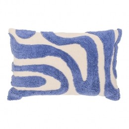 byfonQWaveSierkussen40x60cm-Blauw