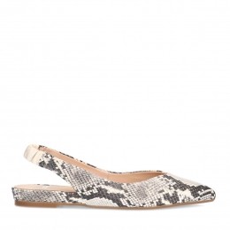 Slangenprintlerenslingbacks