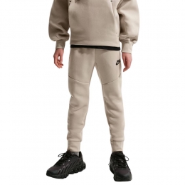 NikeTechFleeceSportswearJoggingbroekKidsBeigeZwart