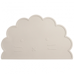 Dutsi-WelpjeSerie-SiliconenPlacemat-LeeuwenOntwerp-Lichtbeige