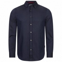 TEDBAKERCrotoneHerringHerenHemdmetlangemouwen272031-MARINE