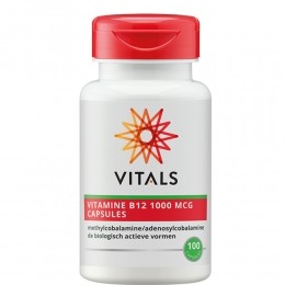 GratisVerzending2xVitalsB121000Mcg100capsules
