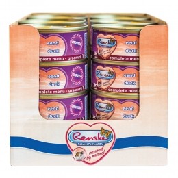 24xRenskeMousseKattenvoerNatEend70gr