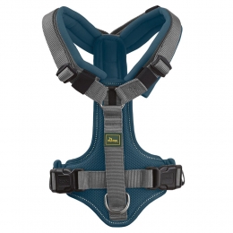 HUNTERHondentuigjeMaldonUppetrolgrijsMaatM-L