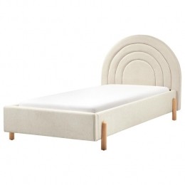 Beliani-ANET-Bed-Beige-90x200cm-Stof