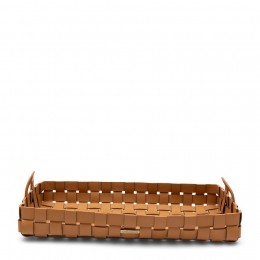 RiviraMaisonTrayFlorenceinB13-BruinvanL00-Leer61x435cm
