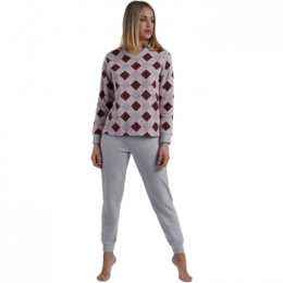 PyjamasnachthemdenAdmasPyjamabroekentopmetlangemouwenHarlequin