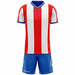 GivovaVoetbaltenueShirtmetShortsKitCatalanoroodwit