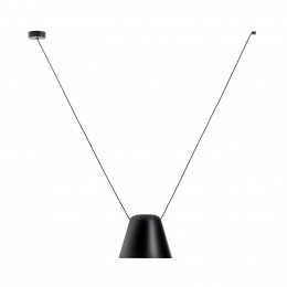 LEDS-C4Attichanglampstompekegel24cmzwart