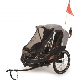 BobikeTrailer2in1FietskarGrijs