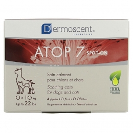 DermoscentAtop7SpotOnHondKat1-10kg4x06ml