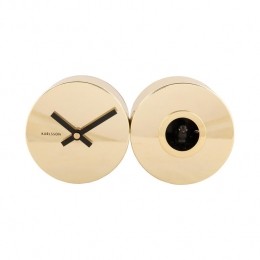 Karlsson-WallClockDuoCuckooPlated