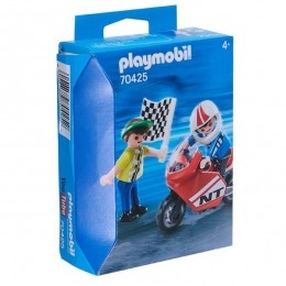 PLAYMOBILJongensmetracefiets70425