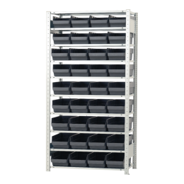 Bakkenstellingbasismodel-36bakken-2000x1000mm-MPS12201Grijs