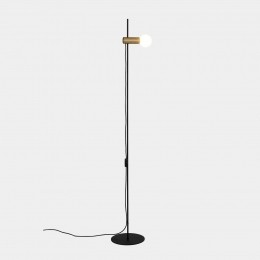 LEDS-C4NudeSinglevloerlampE27goudzwart
