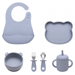 Dutsi-Beertje-BabyEetset-PerfecteStartersetvoorJongeEters-Pastelblauw