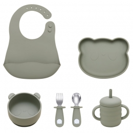 Dutsi-Beertje-BabyEetset-PerfecteStartersetvoorJongeEters-Sage