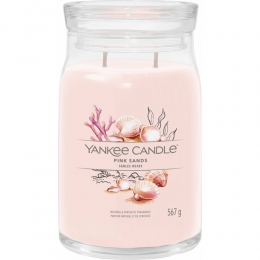 YankeeCandleGeurkaarsLargeJarPinkSands567gr