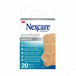 Nexcare3mBreathabluniverAssStrips20N0320as