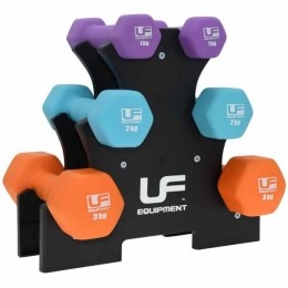 UrbanFitnessHalterboomset2x1kg2x2kgen2x3kgUFW025