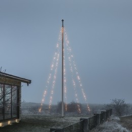 Vlaggenmastverlichting-500LEDs-Amber2200K-5meter-Kerstverlichting