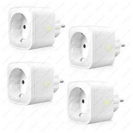 4xSlimmestekker-WiFiBluetooth-mettijdschakelaar-CompatibelmetAmazonAlexaGoogleHome-Wit-16asmartplug-InclEnergiemeter