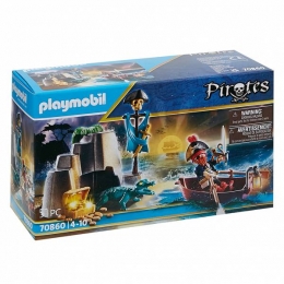 PLAYMOBILPiratenschatschuilplaats70860