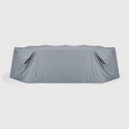 EthnicraftRegenhoesRaincovertbvTuintafel300cmen12stoelen-Grijs