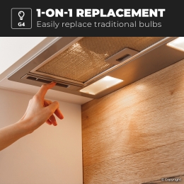G4LEDLamp-15Watt140lumen-6500KDaglichtwit-12V-Vervangt13WattT3halogeen