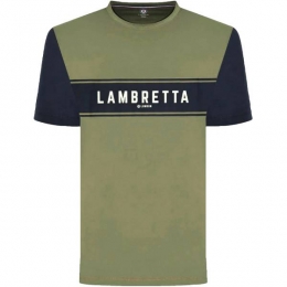 LambrettaLichenHerenT-shirtSS9819-LCNGRNBLUGRP