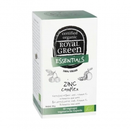 GratisVerzending2xRoyalGreenZinkComplex60vegacapsules