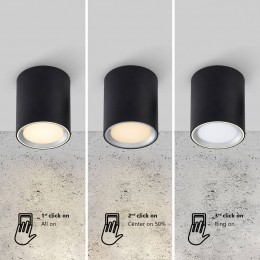 NordluxLEDdownlightFallonlong3-step-dimzwartstaal