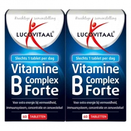 GratisVerzending2xLucovitaalVitamineBComplexForte60tabletten
