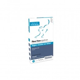 FleaFreeSpotOnAntiVlooiendruppelsHond10-20kg3pipetten