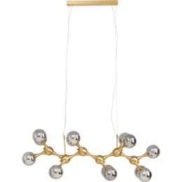 HanglampAtomicBalls14goudKareDesign