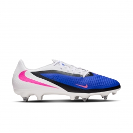 NikePhantom6LowAcademyIJzeren-NopVoetbalschoenenSGAnti-ClogBlauwWitFelroze