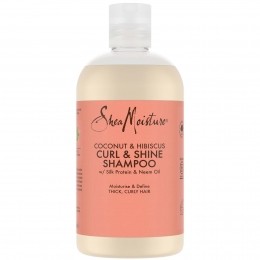 SheaMoistureKokosnootenHibiscusCurlenShineShampoo379ml