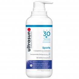 UltrasunTransparanteZonbeschermingSportgelSPF30400ml