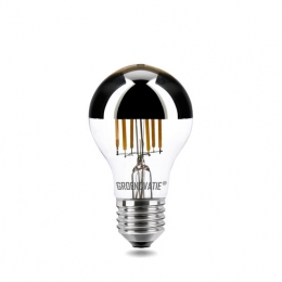 E27LEDFilamentKopspiegellamp6WWarmWitDimbaar