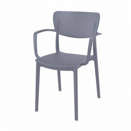 TuinstoelLoftgrijskunststof