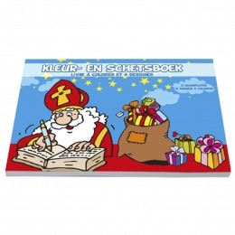 Kleurboek-kleur-enschetsboek-Sinterklaas
